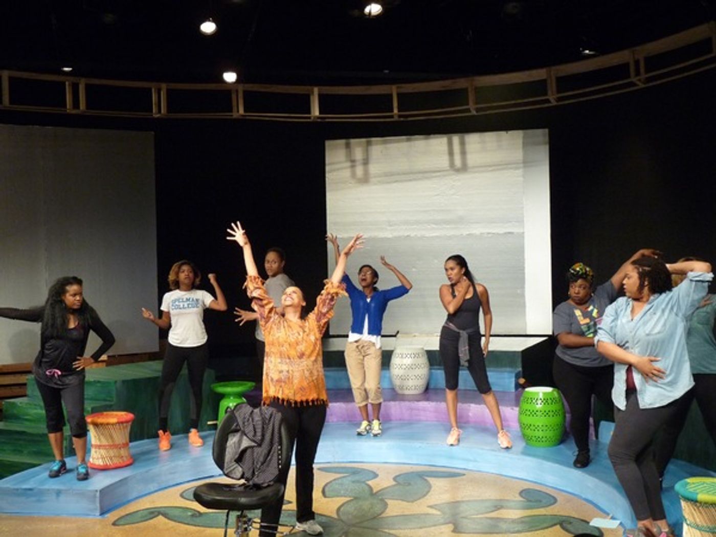 Photo Flash: In Rehearsal with 'DA KINK IN MY HAIR at Horizon Theatre  Image