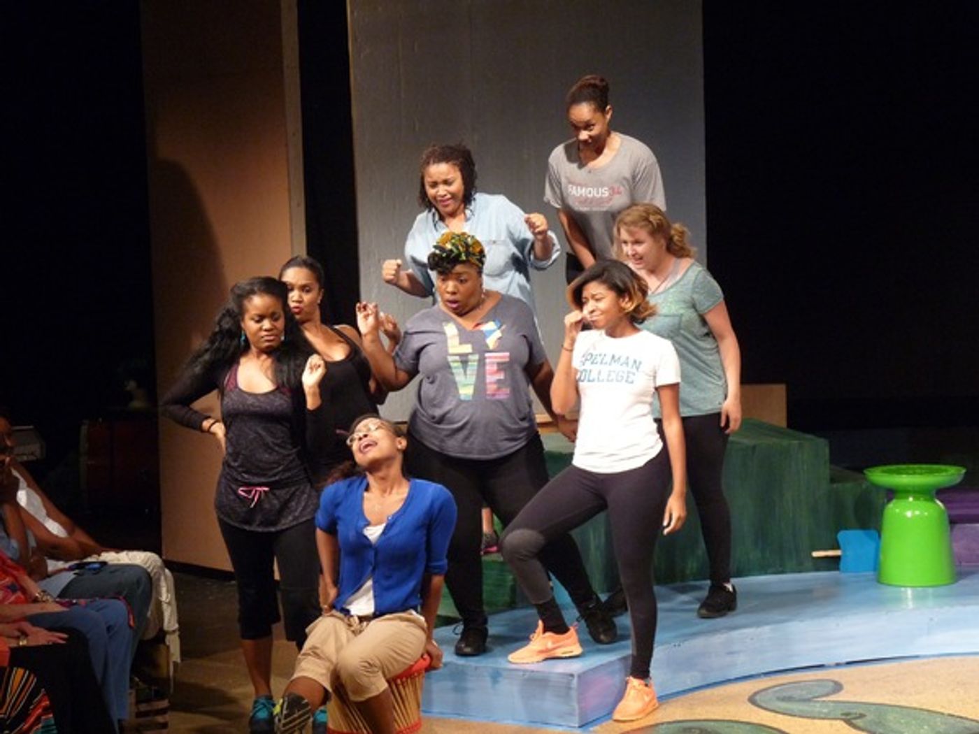 Photo Flash: In Rehearsal with 'DA KINK IN MY HAIR at Horizon Theatre  Image