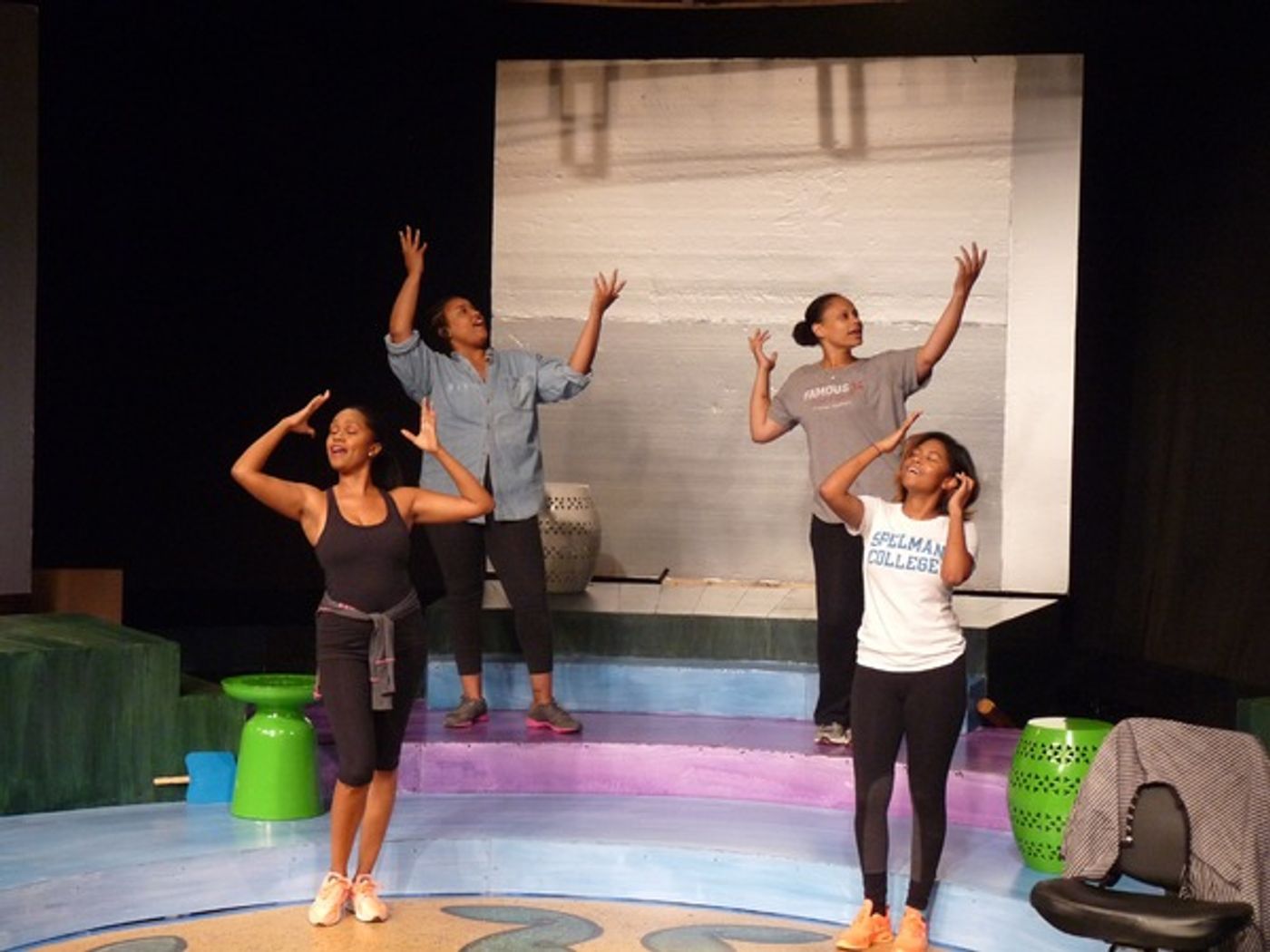 Photo Flash: In Rehearsal with 'DA KINK IN MY HAIR at Horizon Theatre  Image