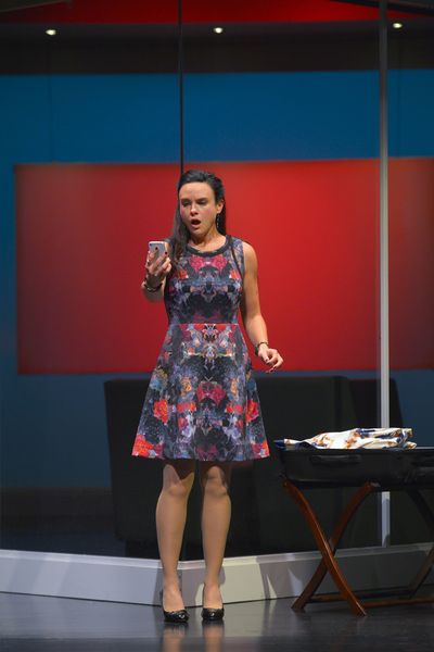 Maddie (Jessica Lynn Carroll), the daughter of a presidential candidate, receives a s Photo