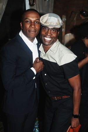Leslie Odom Jr. and Billy Porter @ BroadwayWorld Leslie Odom Jr. and Billy Porter Photo