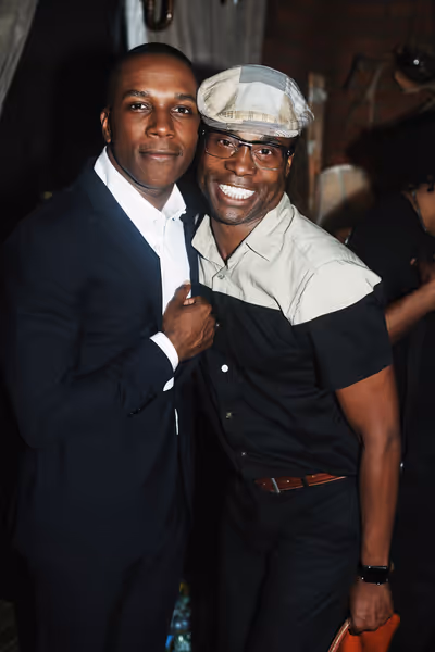 Leslie Odom Jr. and Billy Porter Photo