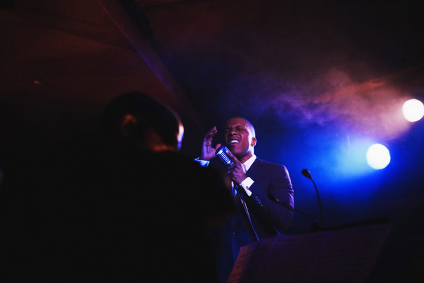 Photo Flash: HAMILTON's Leslie Odom Jr. Kicks Off Residency at The McKittrick Hotel Photo Flash: HAMILTON's Leslie Odom Jr. Kicks Off Residency at The McKittrick Hotel Image