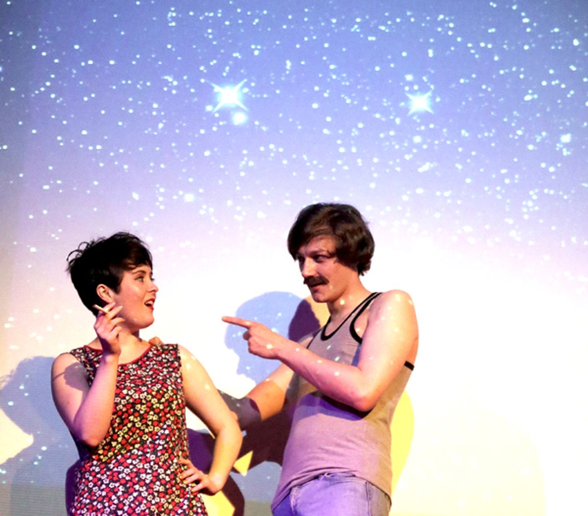 Kerry Ely and Richard Allen at 