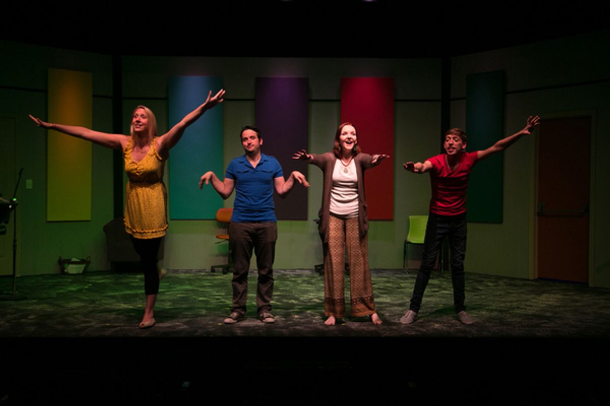 Ashley McLeod, Mike L'Altrella, Carey Van Hollen, and Rob Bassett at 