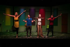 Ashley McLeod, Mike L'Altrella, Carey Van Hollen, and Rob Bassett @ BroadwayWorld Ashley McLeod, Mike L'Altrella, Carey Van Hollen, and Rob Bassett Photo