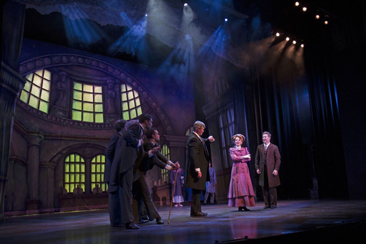 Robert Parks Johnson, Jennifer Hope Wills, Ron Bohmer at 