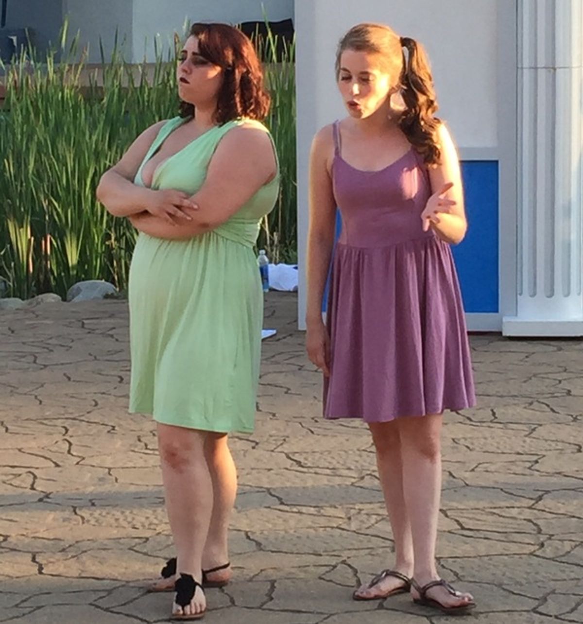  Kasey Donnelly and Allison Simmons at 