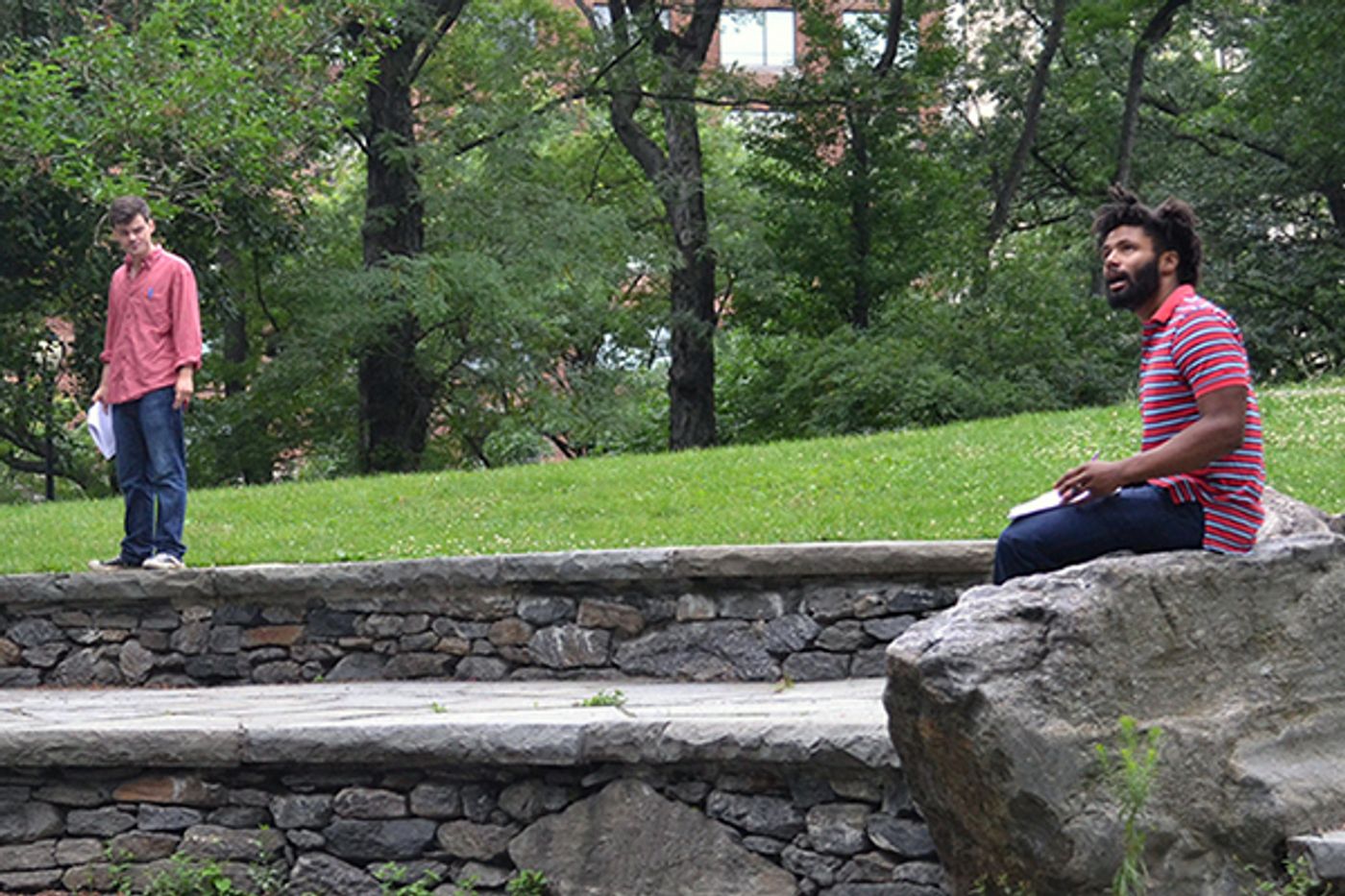 Photo Flash: A Look Inside Rehearsals of Everyday Inferno's IPHIGENIA AMONG THE TAURIANS  Image