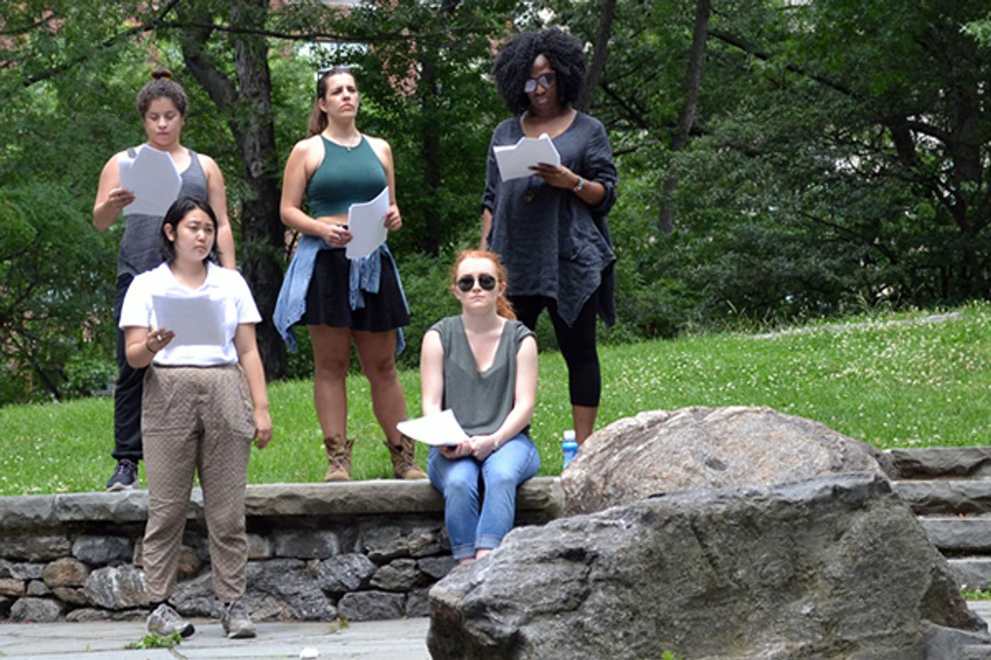 Photo Flash: A Look Inside Rehearsals of Everyday Inferno's IPHIGENIA AMONG THE TAURIANS  Image