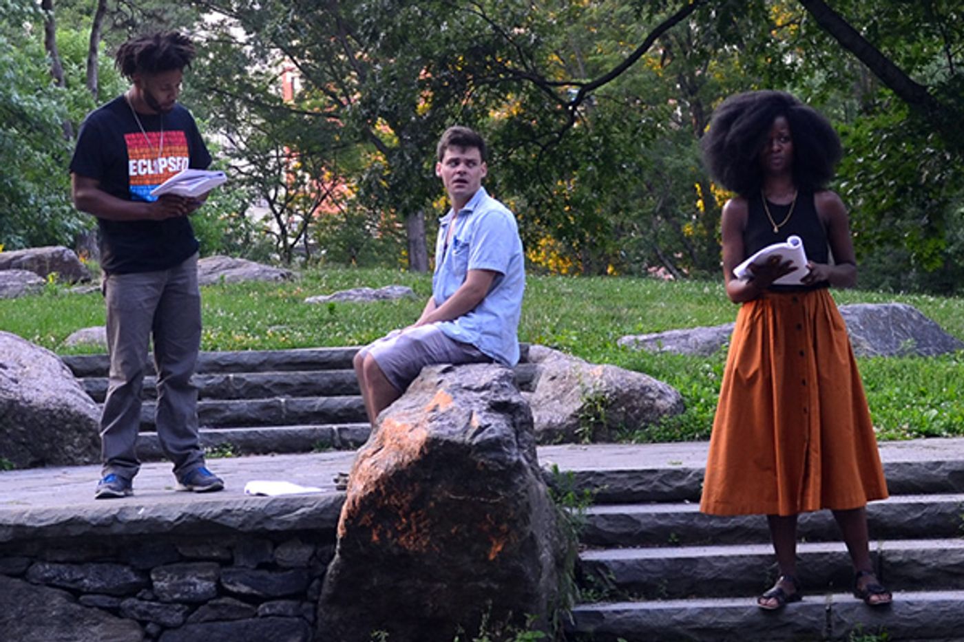 Photo Flash: A Look Inside Rehearsals of Everyday Inferno's IPHIGENIA AMONG THE TAURIANS  Image