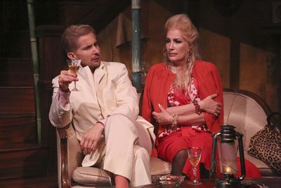 Daniel Felix de Weldon and Susan Priver Photo
