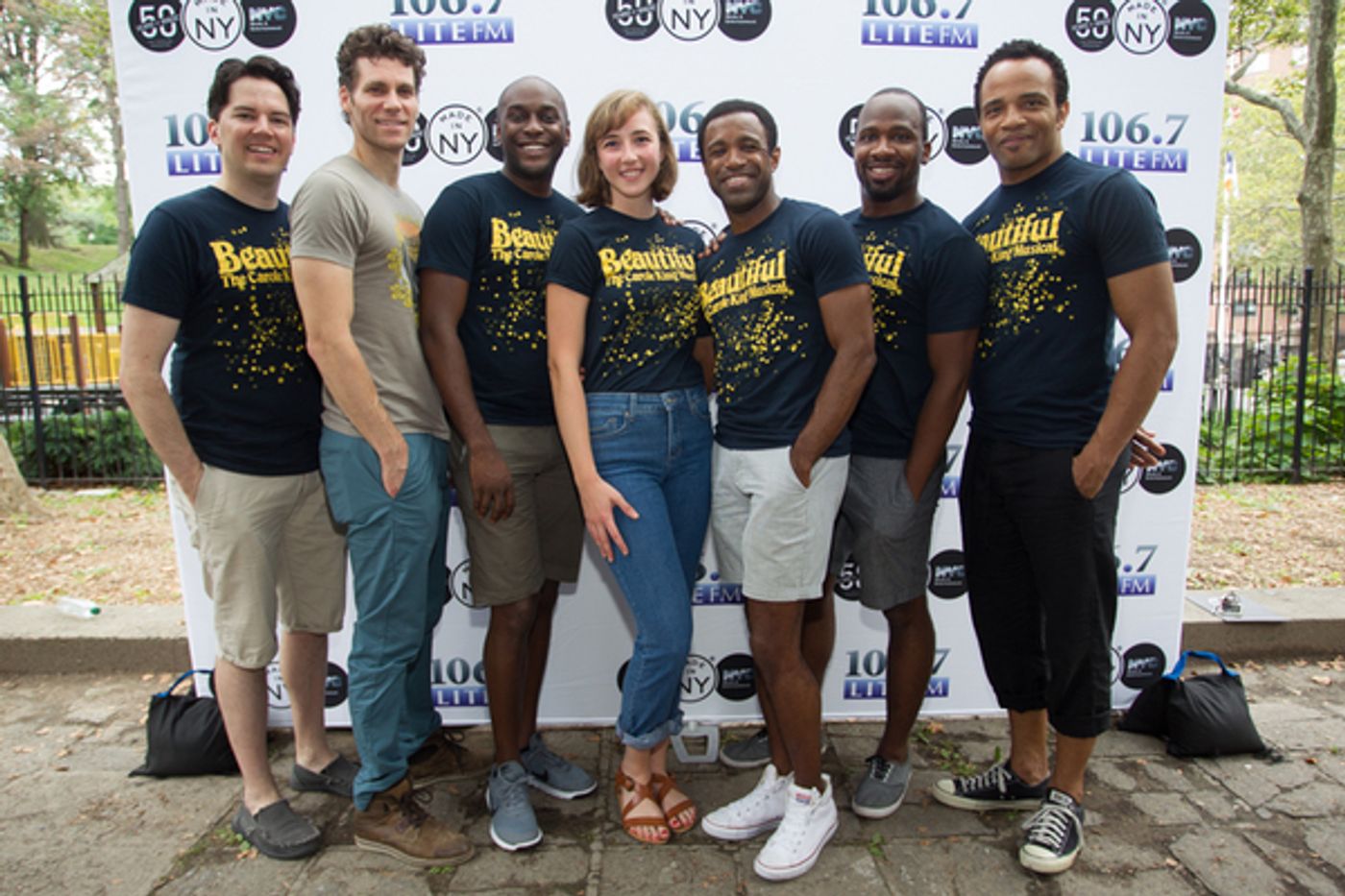 Photo Flash: Broadway in the Boros With Cast of BEAUTIFUL and Surprise Guest Darren Criss  Image