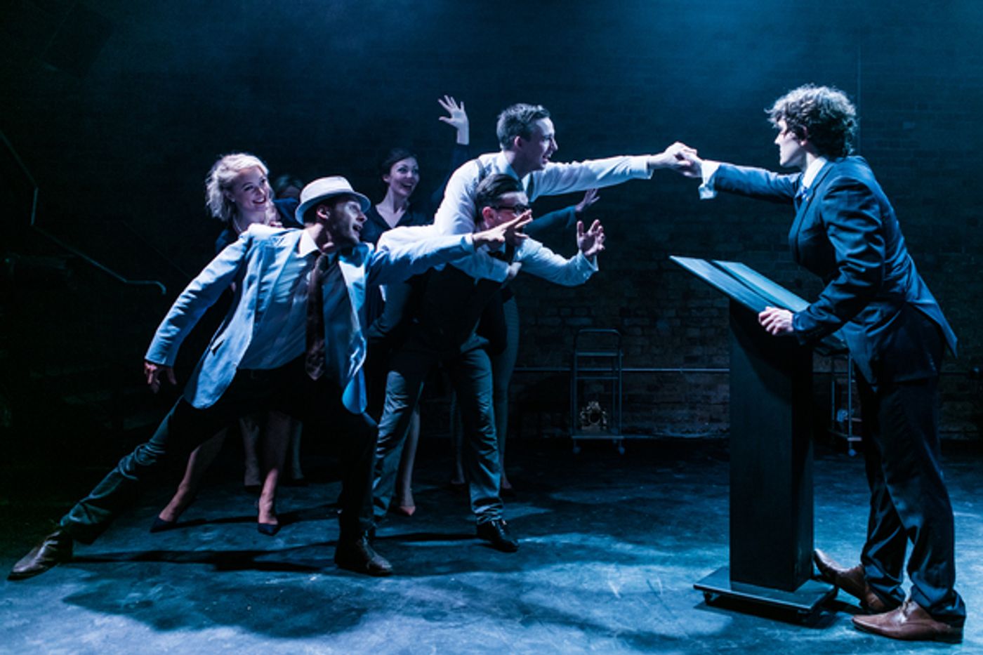 Photo Flash: First Look at Fra Fee and More in THE FIX at Union Theatre Photo Flash: First Look at Fra Fee and More in THE FIX at Union Theatre Image