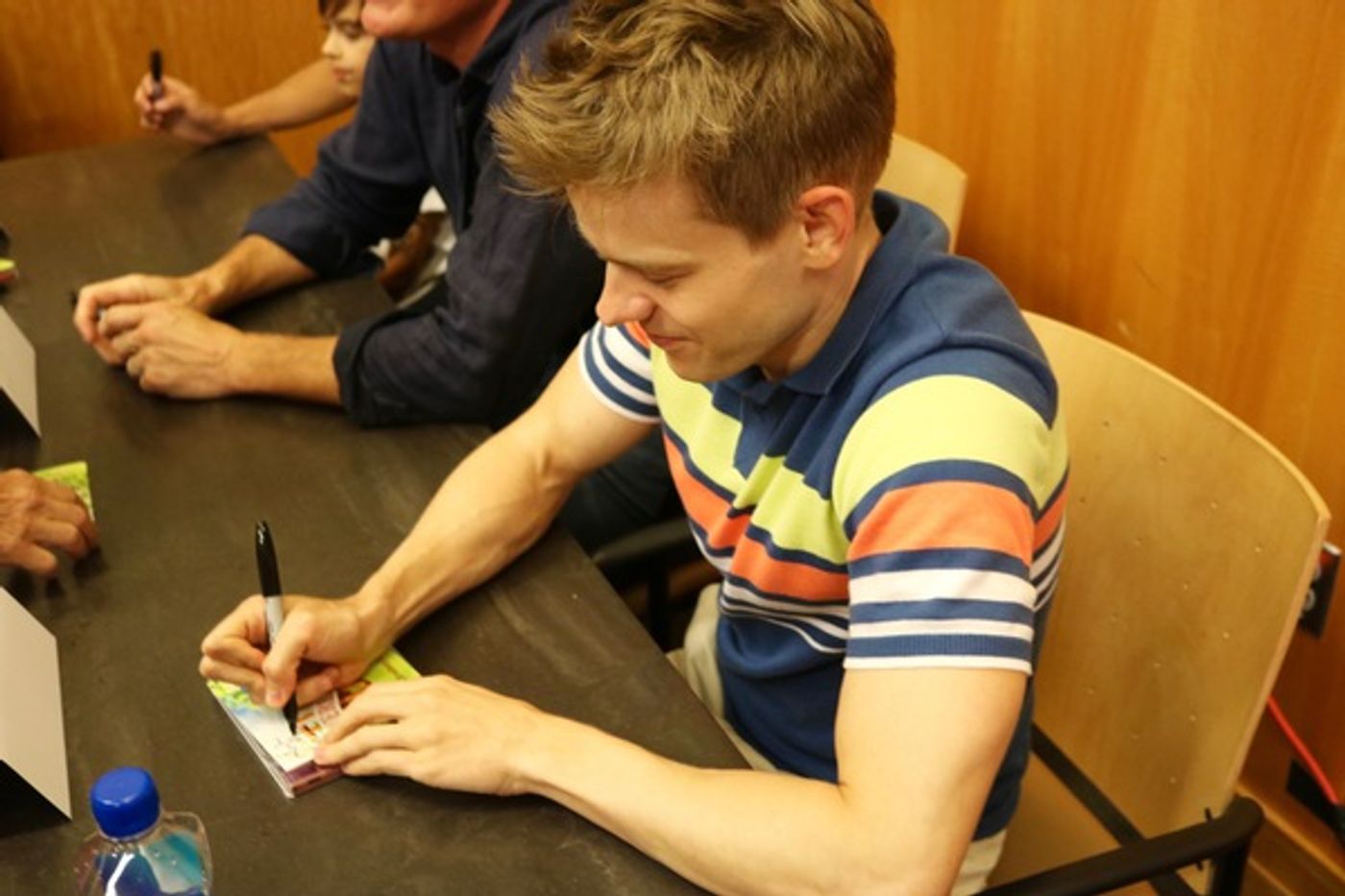 Photo Flash: Andrew Keenan-Bolger, Miller & Tysen and More Sign TUCK EVERLASTING Album at Barnes & Noble  Image