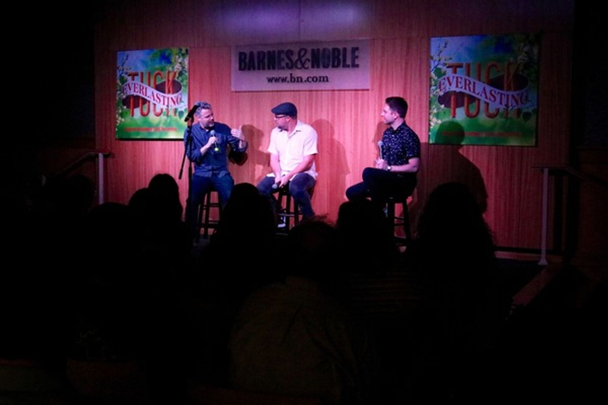 Chris Miller, Nathan Tysen and Tim Federle at 