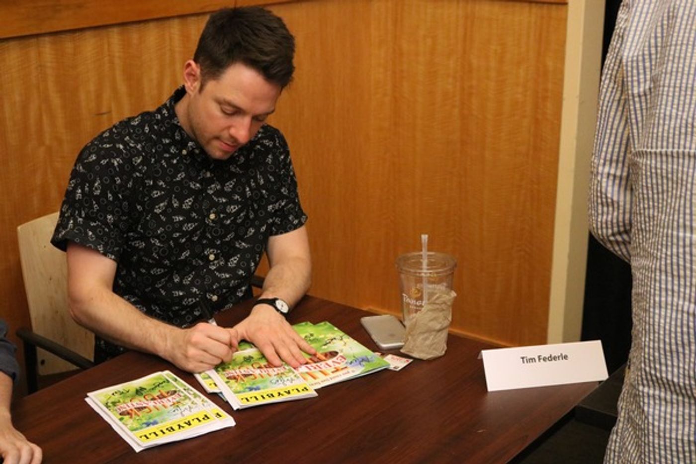 Photo Flash: Andrew Keenan-Bolger, Miller & Tysen and More Sign TUCK EVERLASTING Album at Barnes & Noble  Image