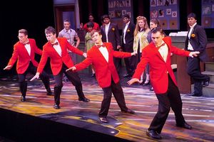 Ryan Murray, Tyler Ruebensaal, Dylan Hoffinger and Bren Thor Johnson Photo