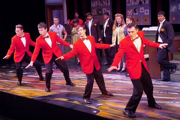 Ryan Murray, Tyler Ruebensaal, Dylan Hoffinger and Bren Thor Johnson Photo