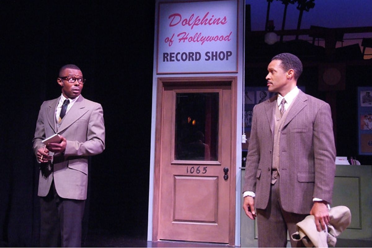 Frank Lawson and Stu James at 