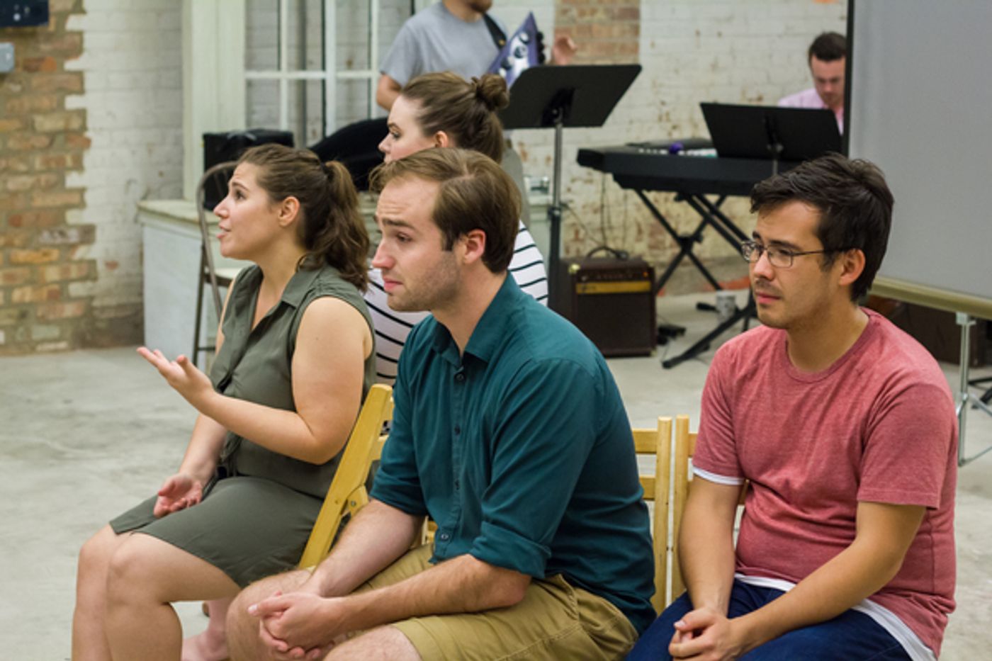 Photo Flash: NOW. HERE. THIS. In Rehearsal  Image