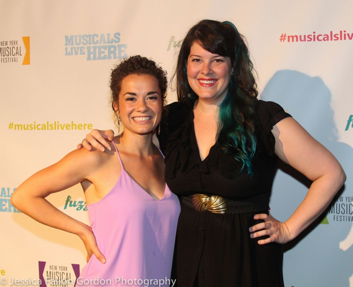 Elly Noble and Lauren Elder at 