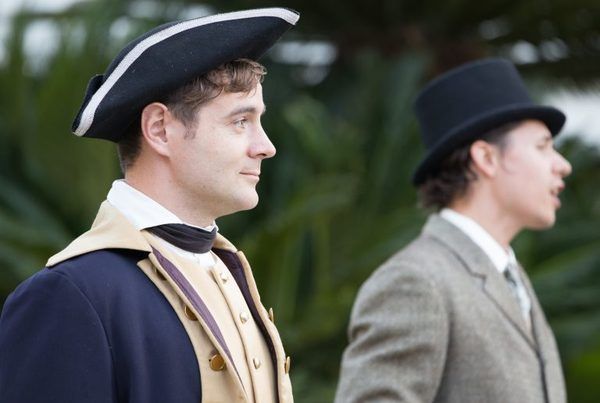 Tour Guides Caleb Slavens and Eric Keitel  Photo