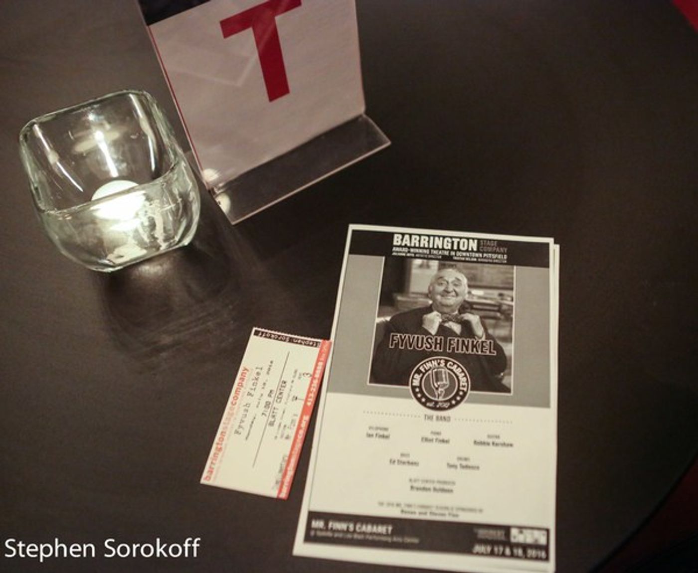 Photo Coverage: Fyvush Finkel Plays Mr. Finn's Cabaret Photo Coverage: Fyvush Finkel Plays Mr. Finn's Cabaret Image