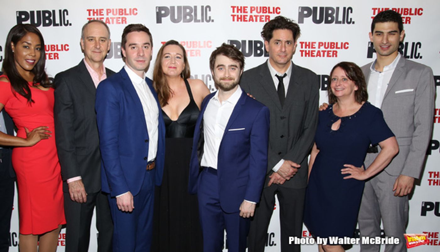 Photo Coverage: Daniel Radcliffe & Company Pose on Opening Night of Public Theater's PRIVACY  Image