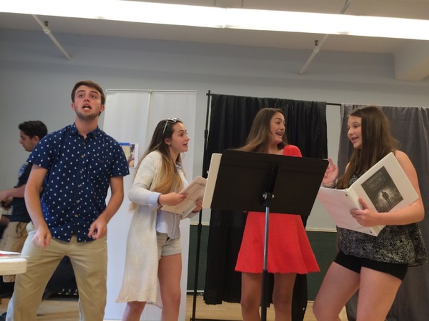 Photo Flash: In Rehearsal with New Musical SUMMER ROCK Photo Flash: In Rehearsal with New Musical SUMMER ROCK Image