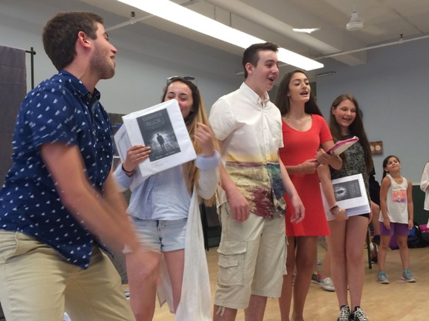 Photo Flash: In Rehearsal with New Musical SUMMER ROCK Photo Flash: In Rehearsal with New Musical SUMMER ROCK Image