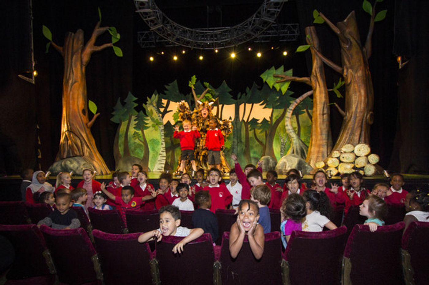 Photo Flash: THE GRUFFALO Welcomes Schoolchildren to the Theatre Photo Flash: THE GRUFFALO Welcomes Schoolchildren to the Theatre Image