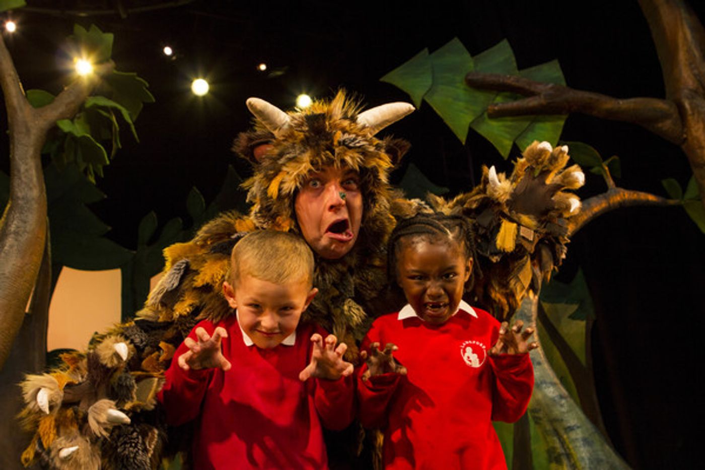 Photo Flash: THE GRUFFALO Welcomes Schoolchildren to the Theatre Photo Flash: THE GRUFFALO Welcomes Schoolchildren to the Theatre Image