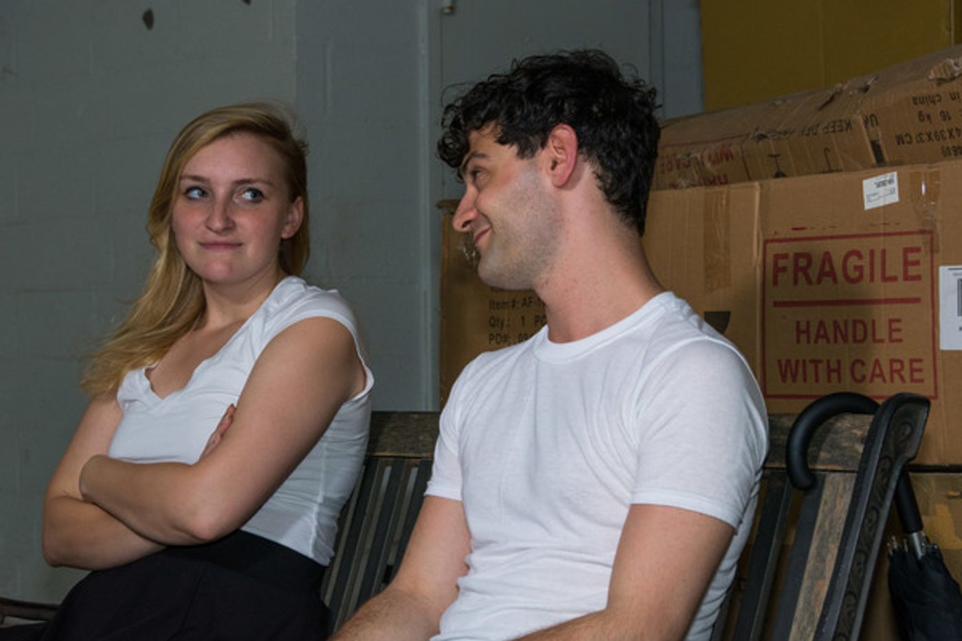 Photo Flash: In Rehearsal for FringeNYC Premiere of STILL NOT Image
