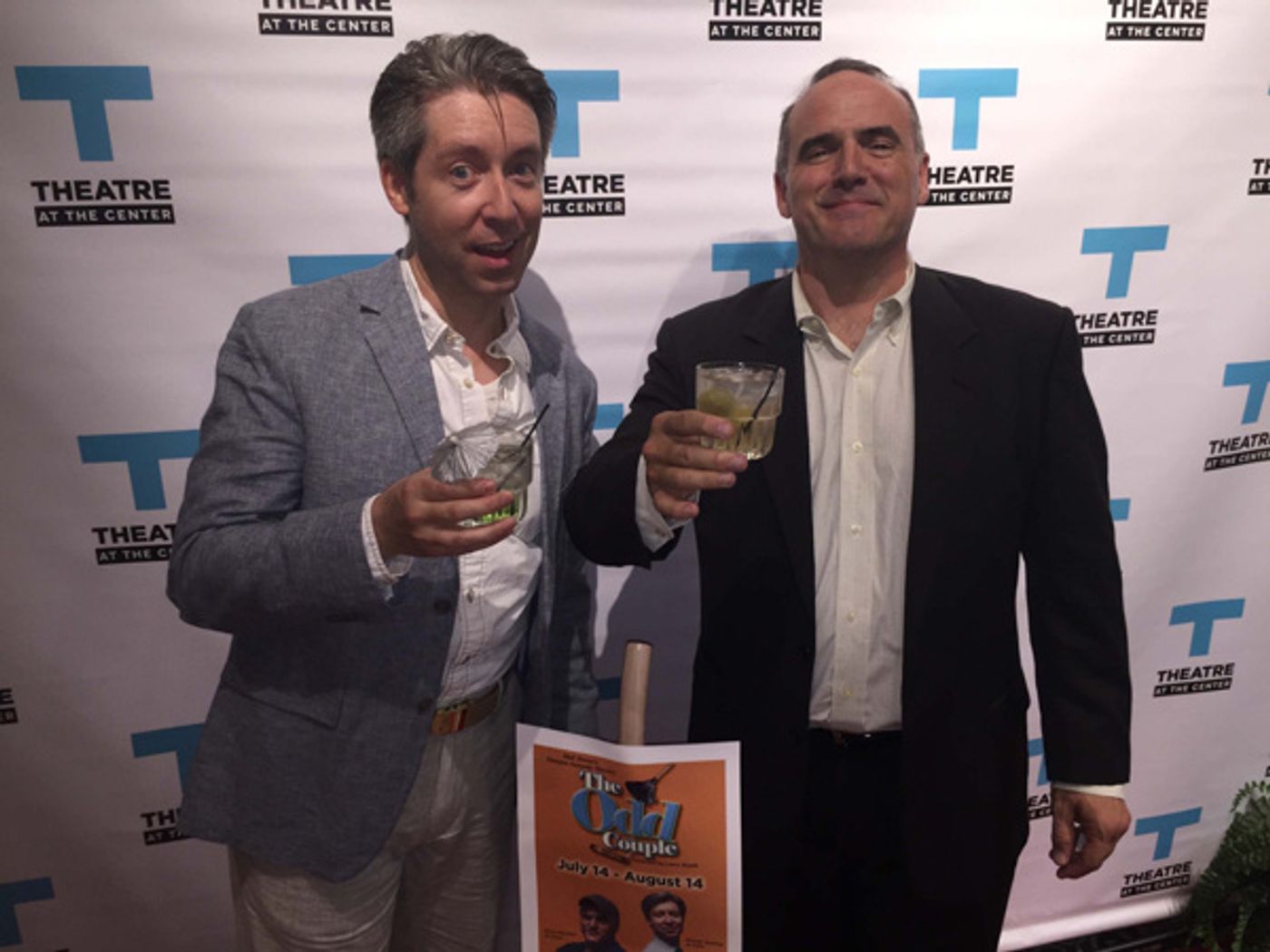 Photo Flash: THE ODD COUPLE Celebrates Opening Night at Theatre at the Center  Image