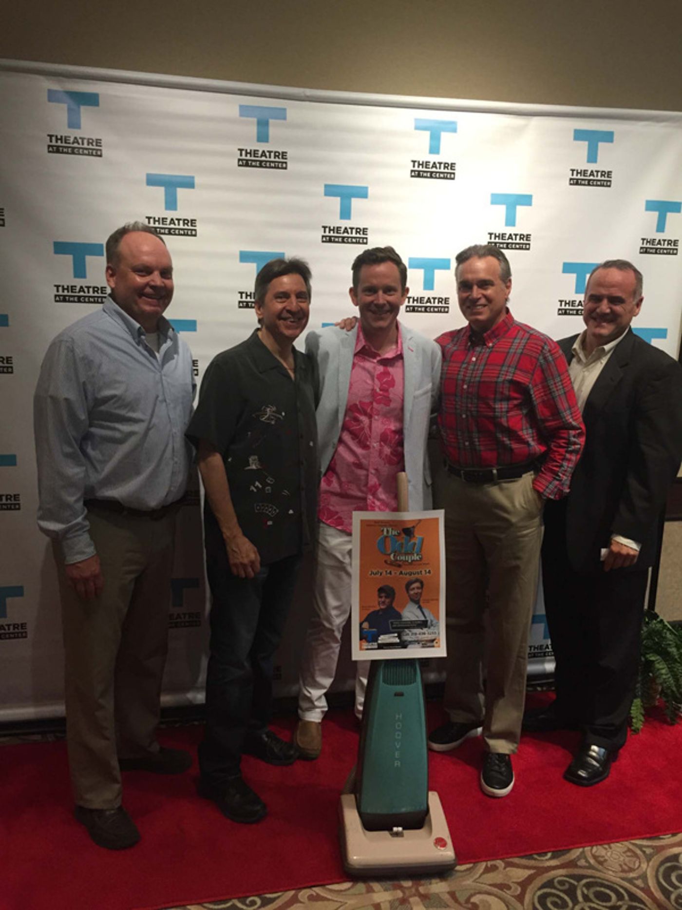 Photo Flash: THE ODD COUPLE Celebrates Opening Night at Theatre at the Center  Image