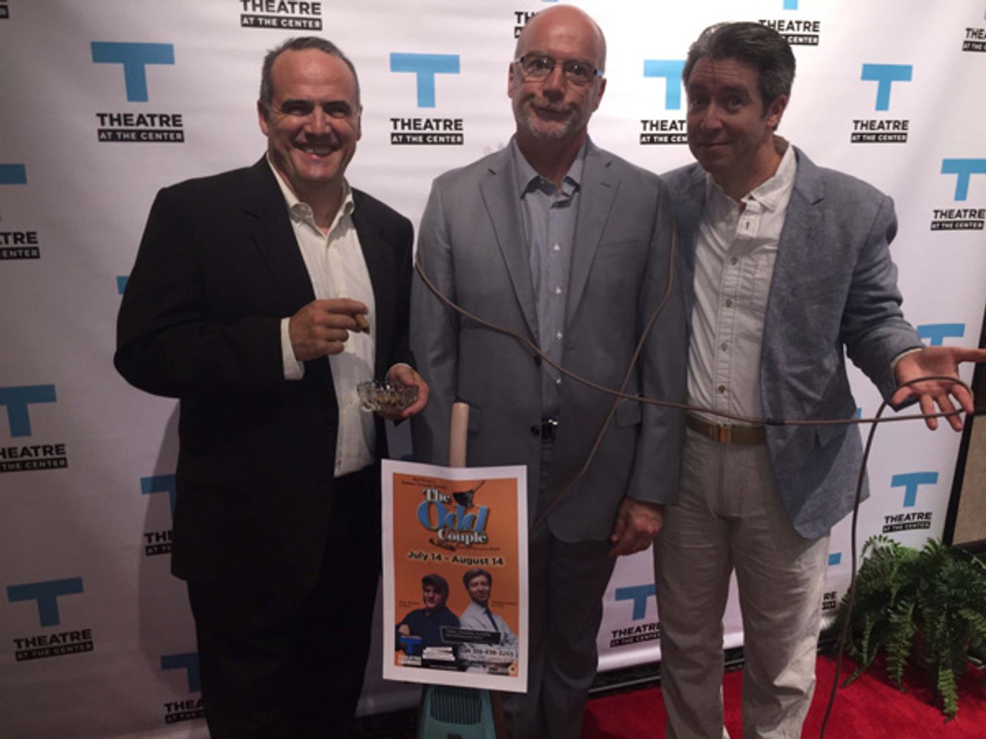 Photo Flash: THE ODD COUPLE Celebrates Opening Night at Theatre at the Center  Image