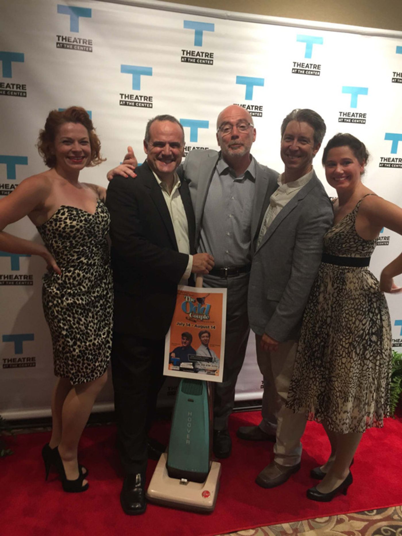 Photo Flash: THE ODD COUPLE Celebrates Opening Night at Theatre at the Center  Image