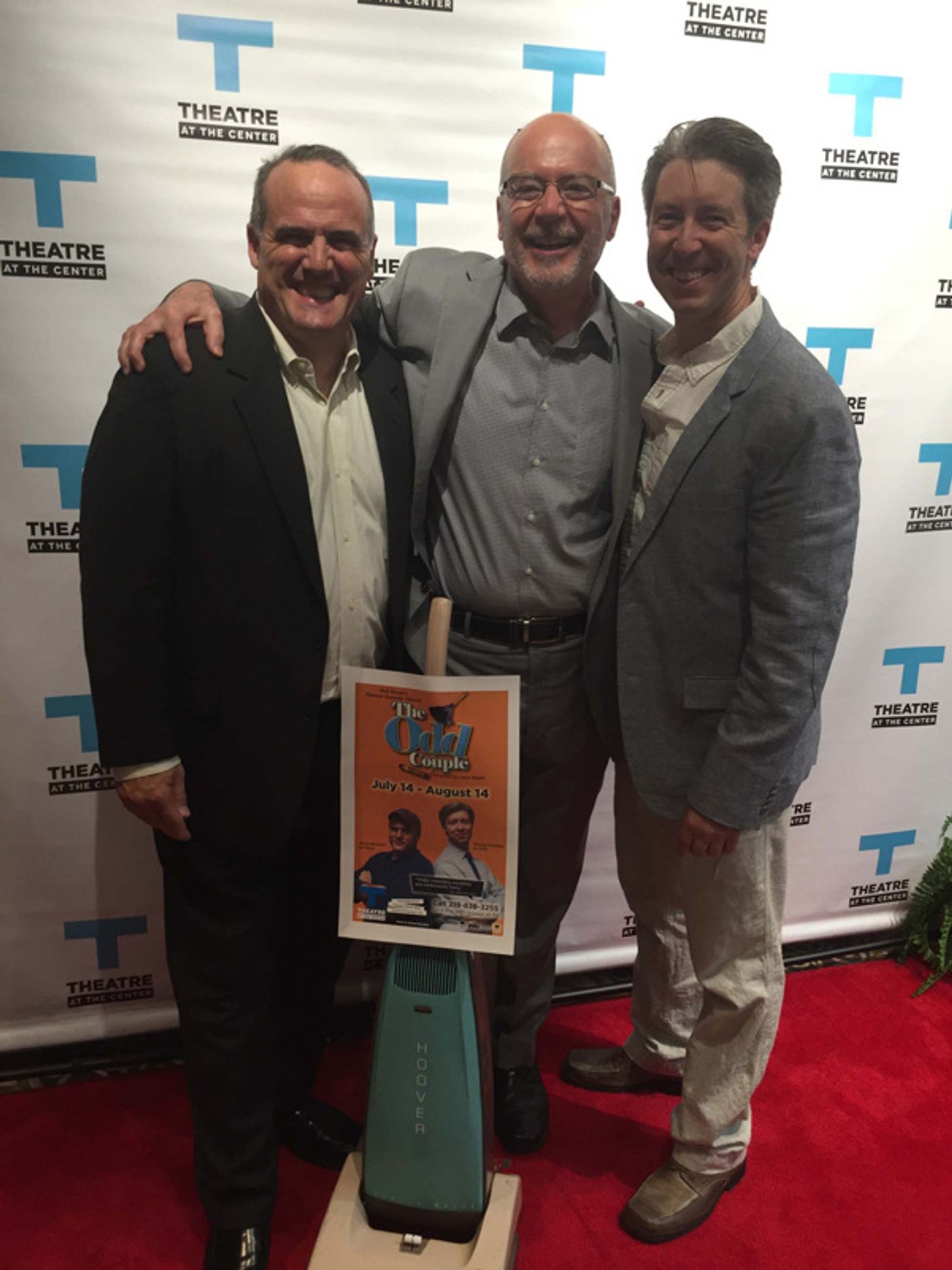 Photo Flash: THE ODD COUPLE Celebrates Opening Night at Theatre at the Center  Image