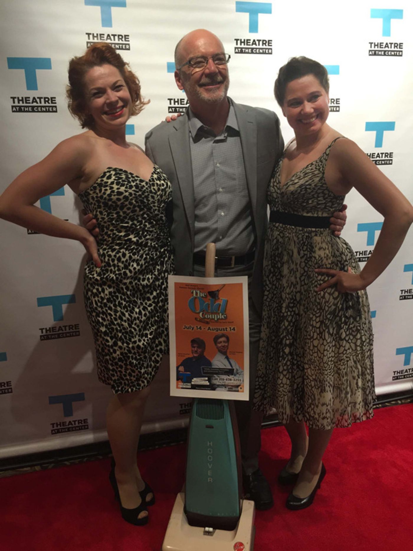 Photo Flash: THE ODD COUPLE Celebrates Opening Night at Theatre at the Center  Image