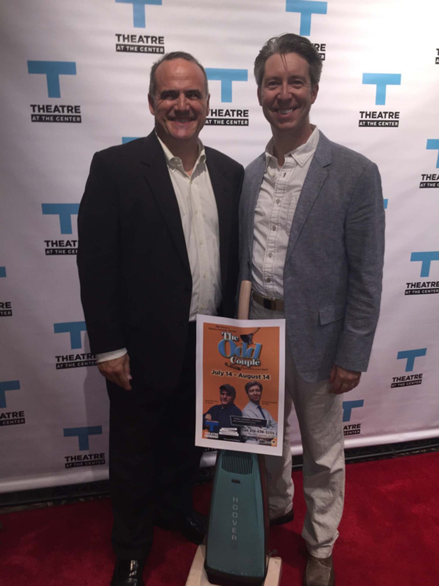 Photo Flash: THE ODD COUPLE Celebrates Opening Night at Theatre at the Center  Image