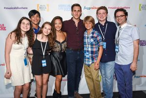 Beatrice Tulchin, James Ignacio, Sophia Gennusa, Gia Asperas, John Krause, Jamie Mann, Mitchell Sink and Adam Spiegel, the company of CAMP ROLLING HILLS. @ BroadwayWorld Beatrice Tulchin, James Ignacio, Sophia Gennusa, Gia Asperas, John Krause, Jamie Mann Photo