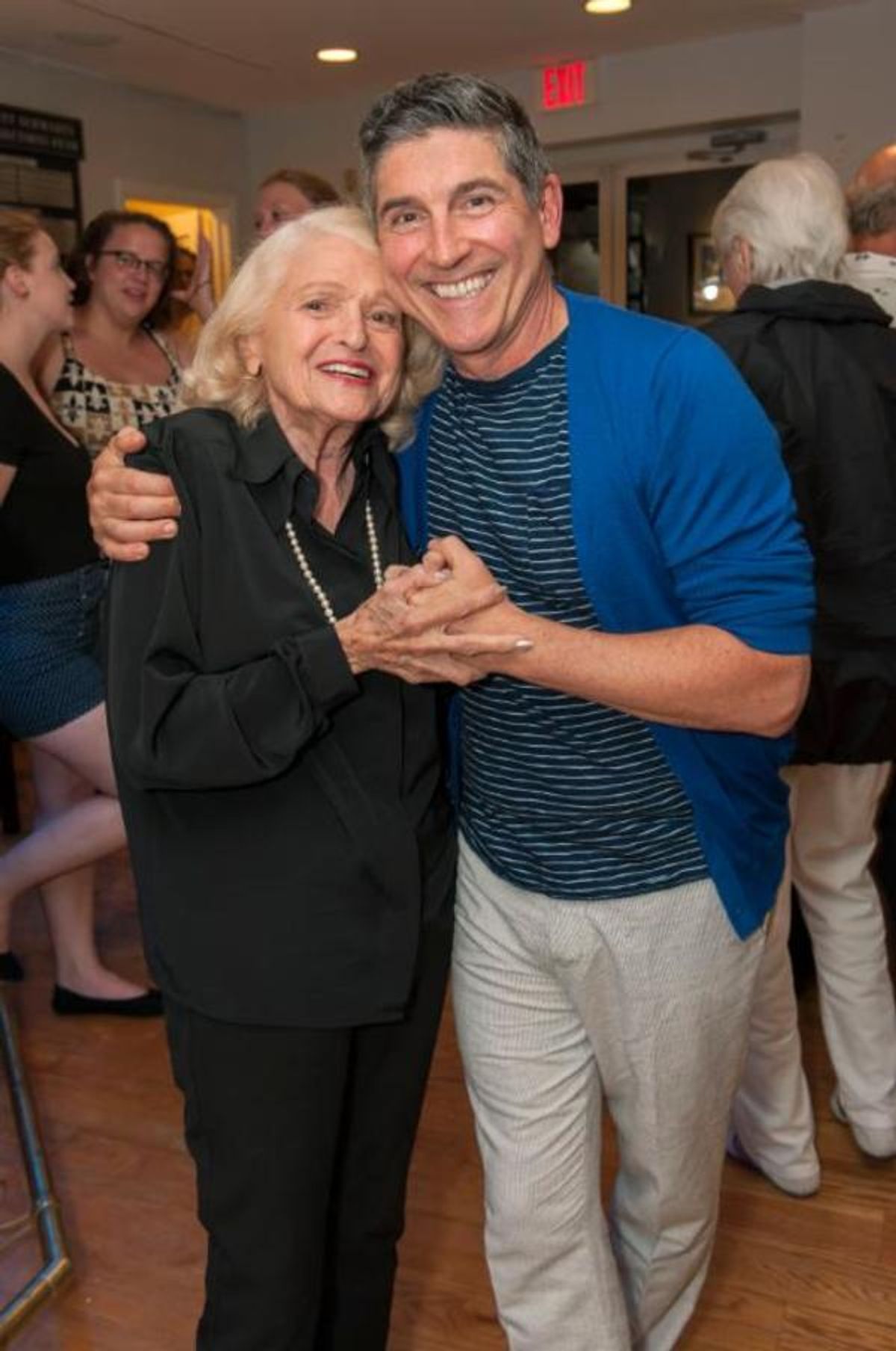 Edie Windsor and James Lecesne at 