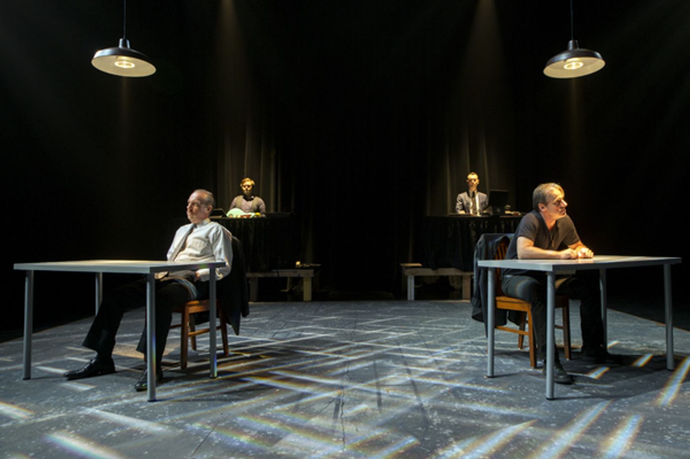 Photo Flash: First Look at A STEADY RAIN at Dirt Dogs Theatre Co.  Image