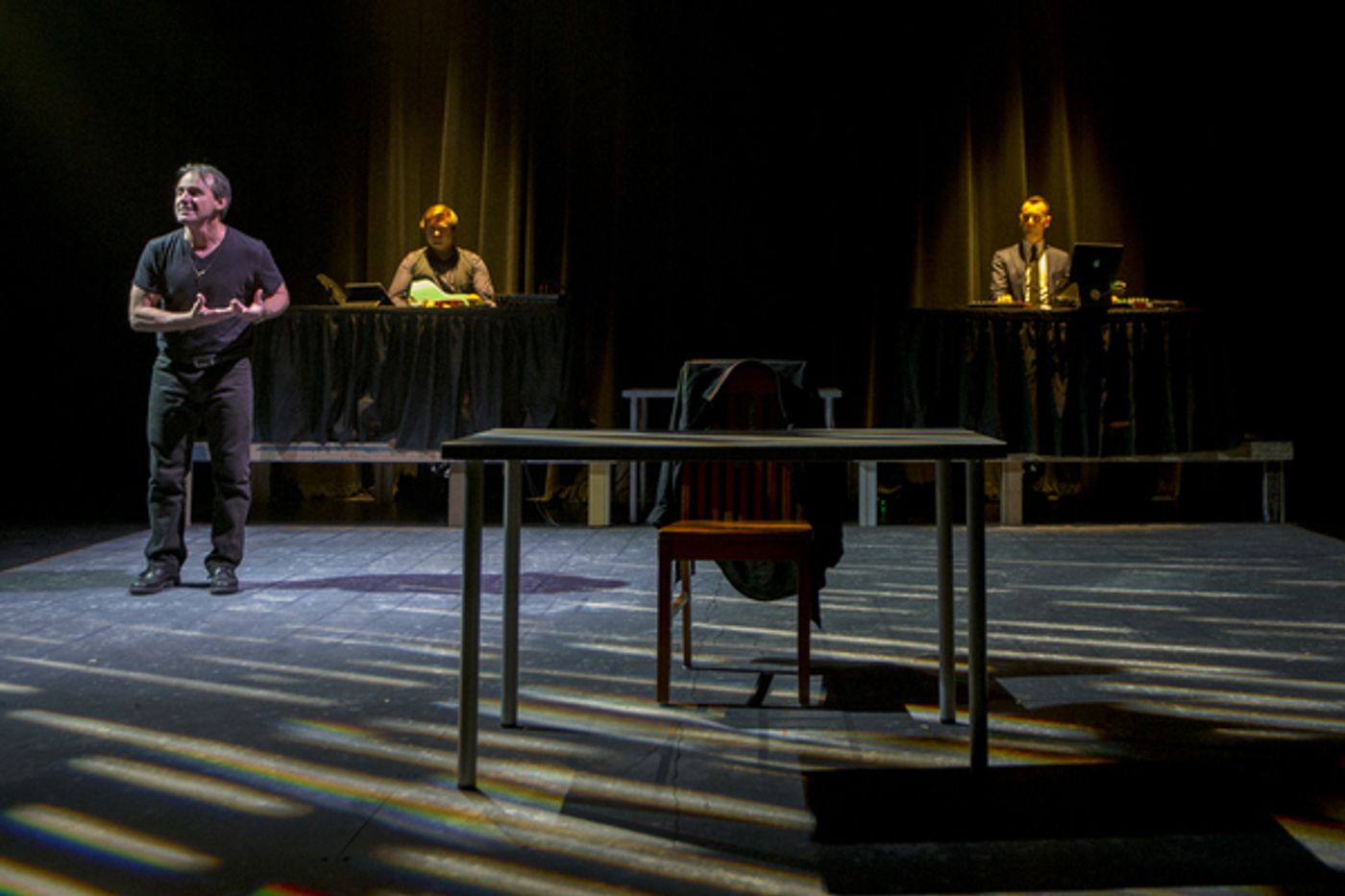 Photo Flash: First Look at A STEADY RAIN at Dirt Dogs Theatre Co.  Image