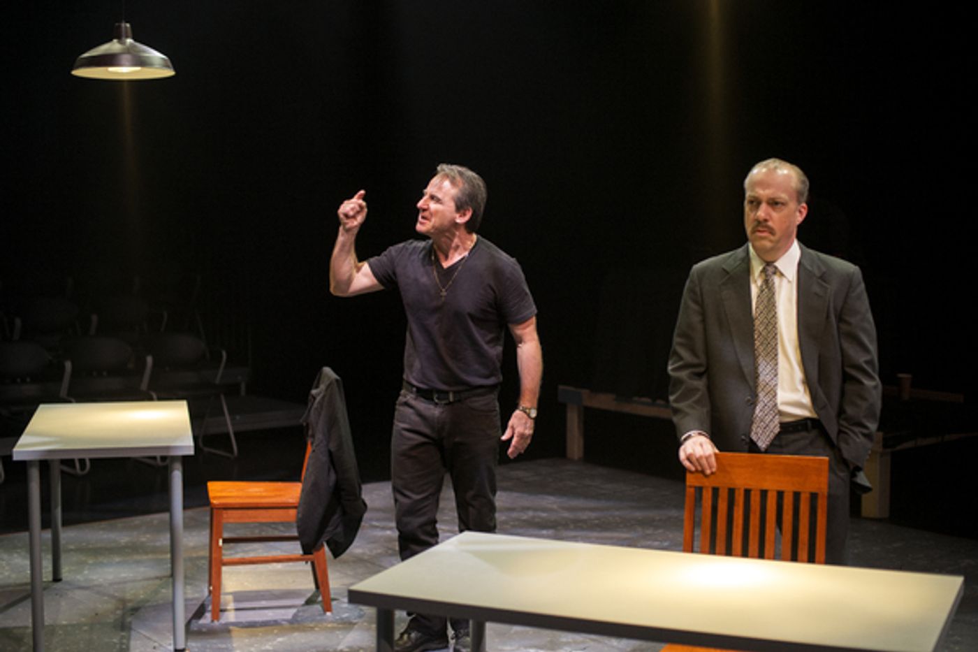 Photo Flash: First Look at A STEADY RAIN at Dirt Dogs Theatre Co.  Image