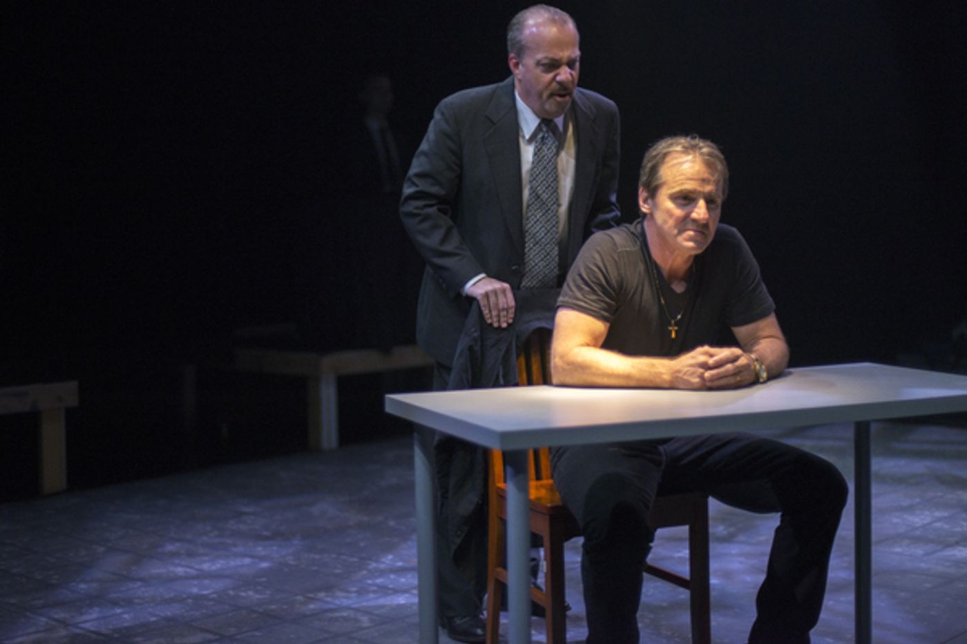 Photo Flash: First Look at A STEADY RAIN at Dirt Dogs Theatre Co.  Image