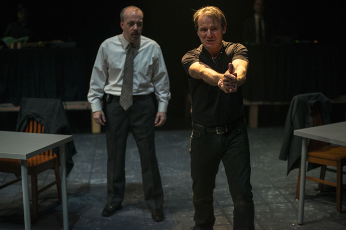 Photo Flash: First Look at A STEADY RAIN at Dirt Dogs Theatre Co.  Image