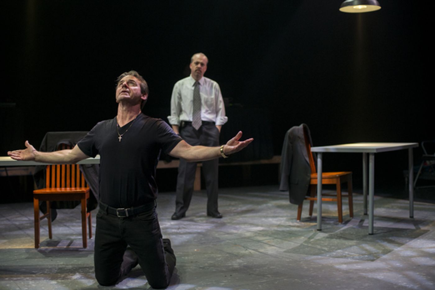 Photo Flash: First Look at A STEADY RAIN at Dirt Dogs Theatre Co.  Image