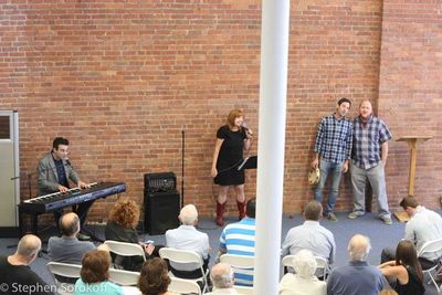 Joe Iconis, Annie Golden, Lance Rubin, Sweet Tooth Williams Photo